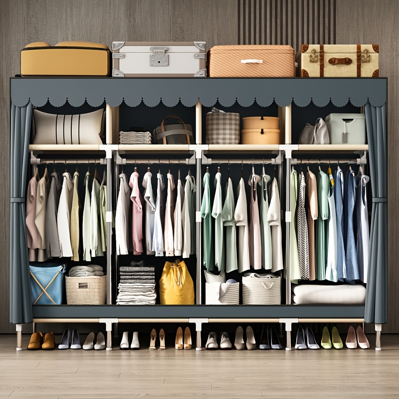 Metal Çerçeveli Portatif Dolap - Wardrobe Closet Portable Fabric Cover incelemesi ve fiyatı