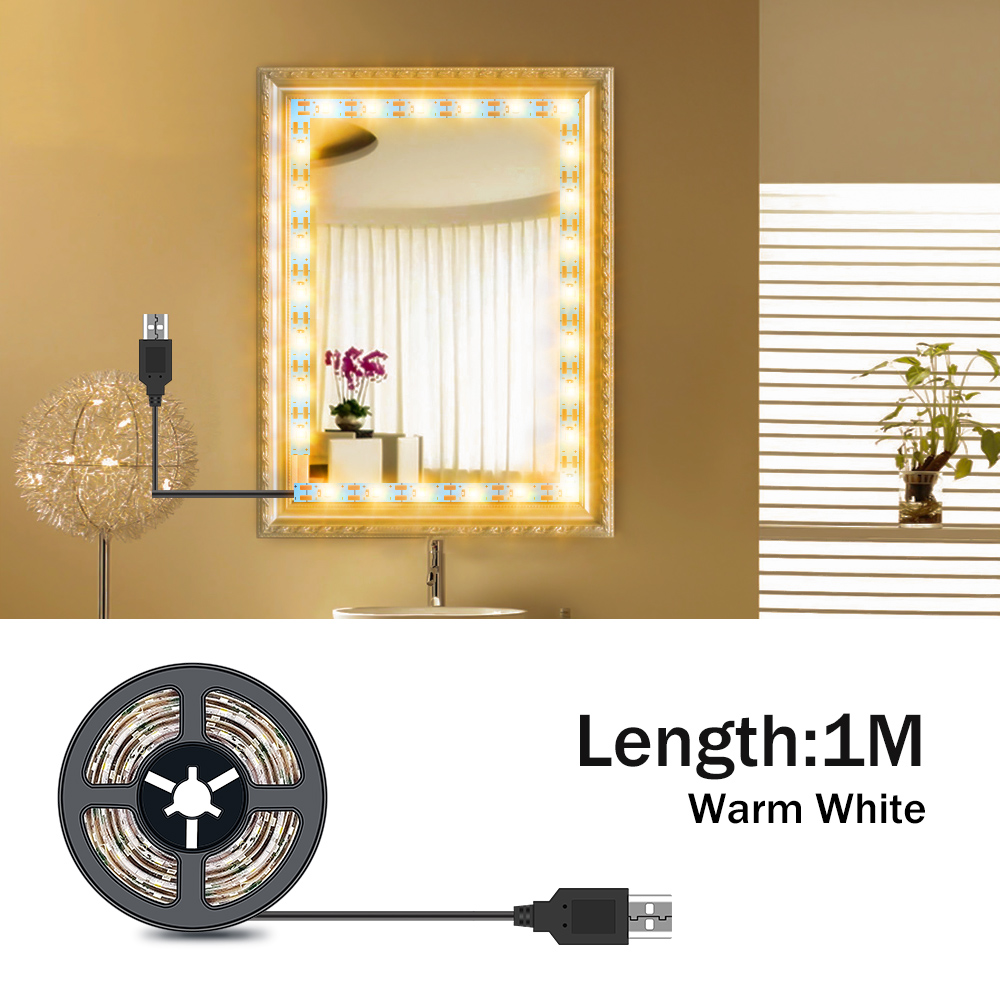DC5V LED makyaj aynası ışık şe - Dressing Table Vanity With Lighted Mirror incelemesi ve fiyatı