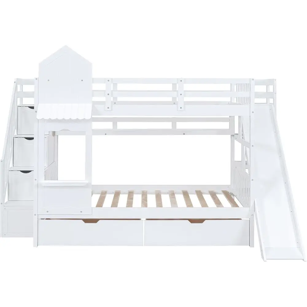 Çocuklar ve Gençler İçin Kaydı - Bunk Bed With Stairs And Slide incelemesi ve fiyatı