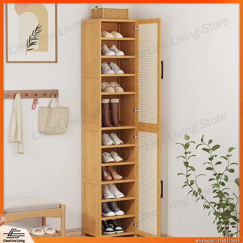Evde Kullanım İçin Modern Çok  - Shoe Rack Cabinet Narrow Entryway incelemesi ve fiyatı