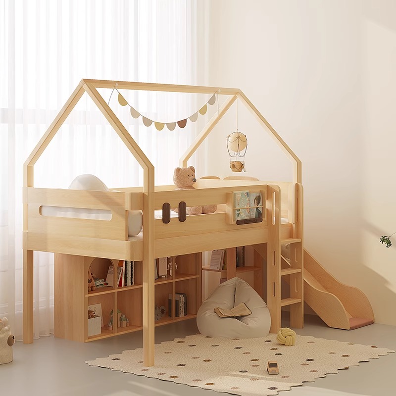 Ranzalı yatak kaydırağı tek ki - Bunk Bed With Stairs And Slide incelemesi ve fiyatı