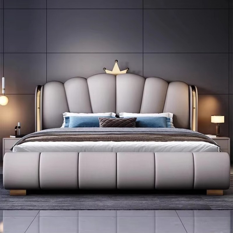 Modern, Lüks Ahşap Yatak Odası - King Size Bed Frame With Storage Drawers incelemesi ve fiyatı