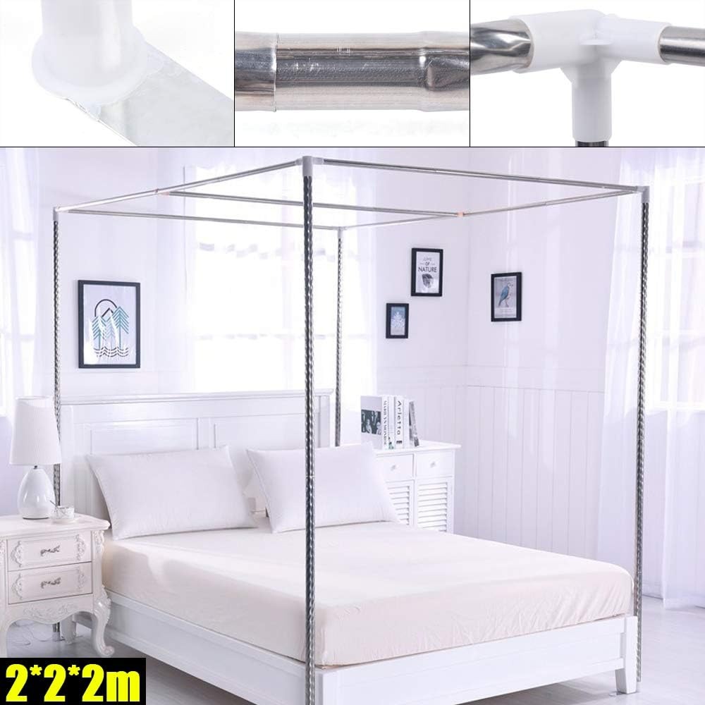 Paslanmaz Çelik Kanopi Yatak Ç - Canopy Bed Frame Metal Queen incelemesi ve fiyatı