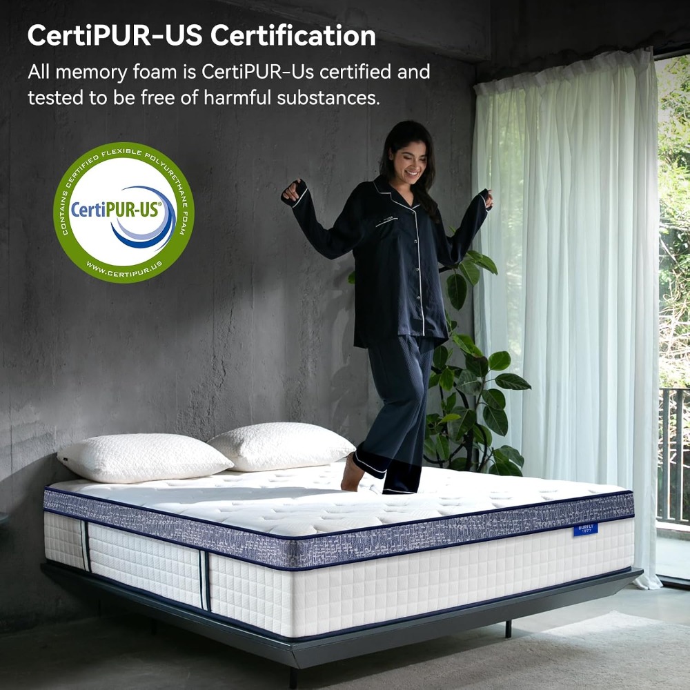 Queen Yatak, Kutuda 12 İnç Hib - Memory Foam Mattress In A Box Queen incelemesi ve fiyatı