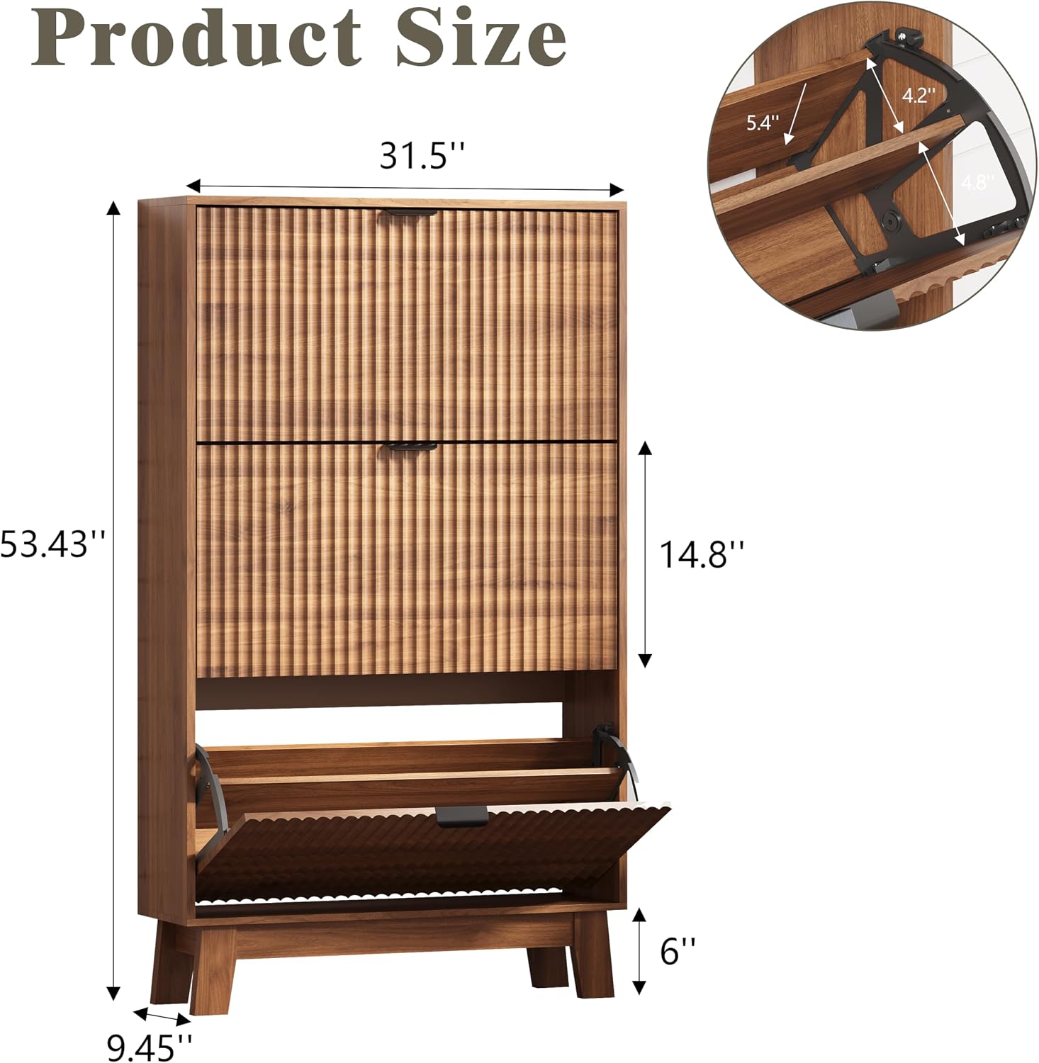 Giriş Holü Ayakkabı Dolabı 3 Ç - Shoe Rack Cabinet Narrow Entryway incelemesi ve fiyatı