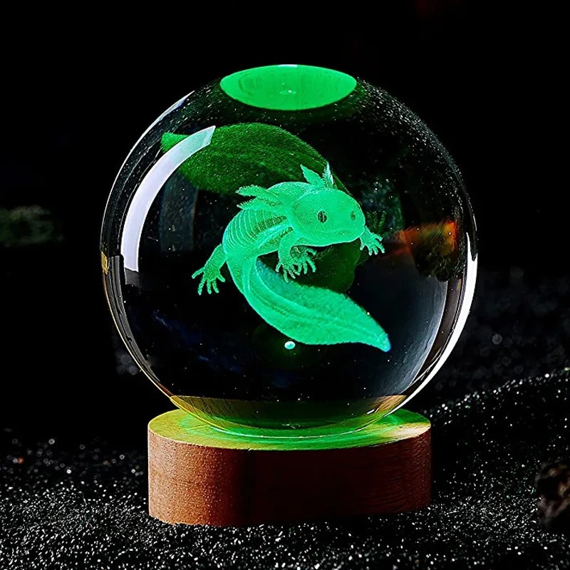 3D Axolotl Lazer Kazınmış Kris - Floating Nightstand With Led Light incelemesi ve fiyatı