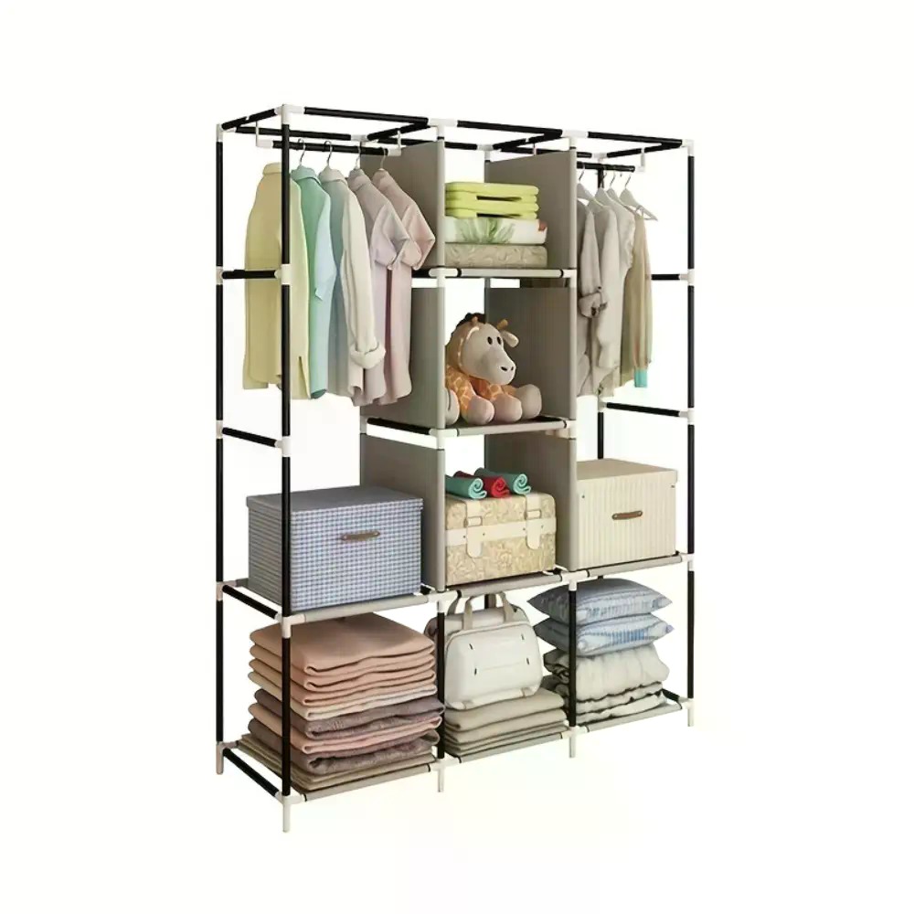 64 inç Taşınabilir Kapalı Doku - Wardrobe Closet Portable Fabric Cover incelemesi ve fiyatı