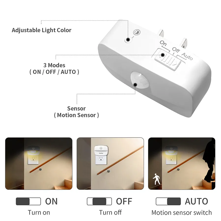 LED Gece Lambası Hareket Sensö - Floating Nightstand With Led Light incelemesi ve fiyatı